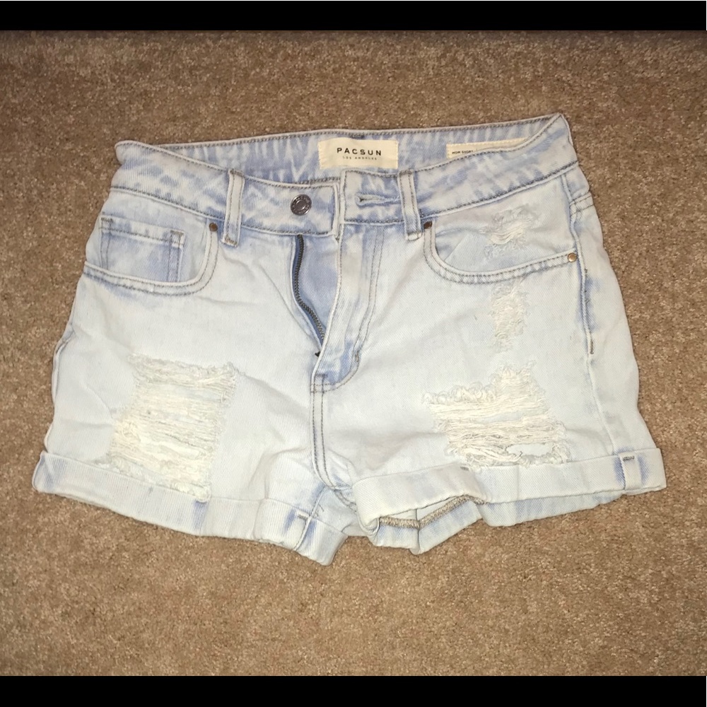 PacSun denim shorts